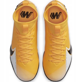 Chuteira Nike Mercurial Superfly 7 Academy Tf Junior AT8143 801 laranja amarelo 1