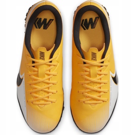 Chuteira Nike Mercurial Vapor 13 Academy Tf Junior AT8145 801 laranja amarelo 1