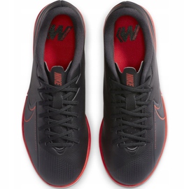 Chuteira Nike Mercurial Vapor 13 Academy Ic Junior AT8137 060 preto, vermelho preto 1