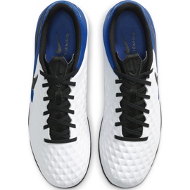 Chuteira Nike Tiempo Legend 8 Academy Tf AT6100 104 azul branco 1