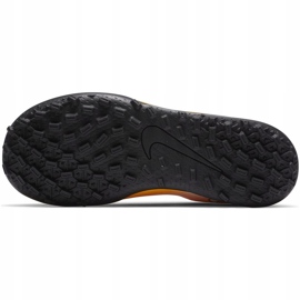 Chuteiras Nike Mercurial Vapor 13 Club Tf PS (V) Junior AT8178 801 laranja amarelo amarelo 1