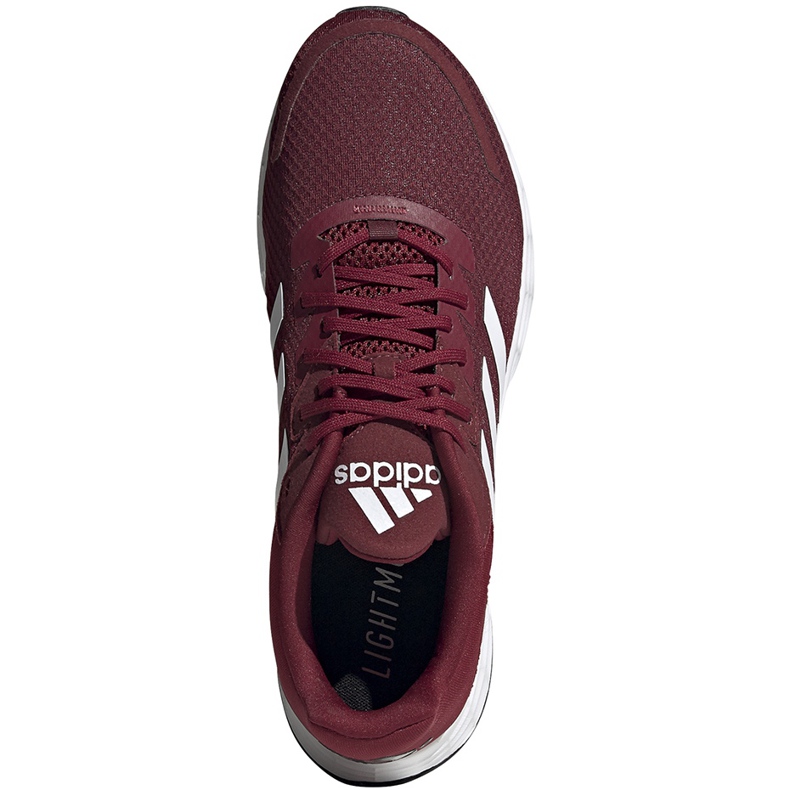 Tênis de corrida masculino adidas Duramo Sl burgundy FW3217 vermelho 1