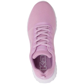 Sapatos femininos Kappa Ces roxos e brancos 242685 2410 tolet 1