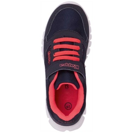 Calçados infantis Kappa Stay K, azul marinho-coral 260527K 6729 azul-marinho multicolorido 1