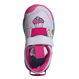 Sapatos infantis Adidas Active Play I branco-azul-rosa FW8395 roxo 1