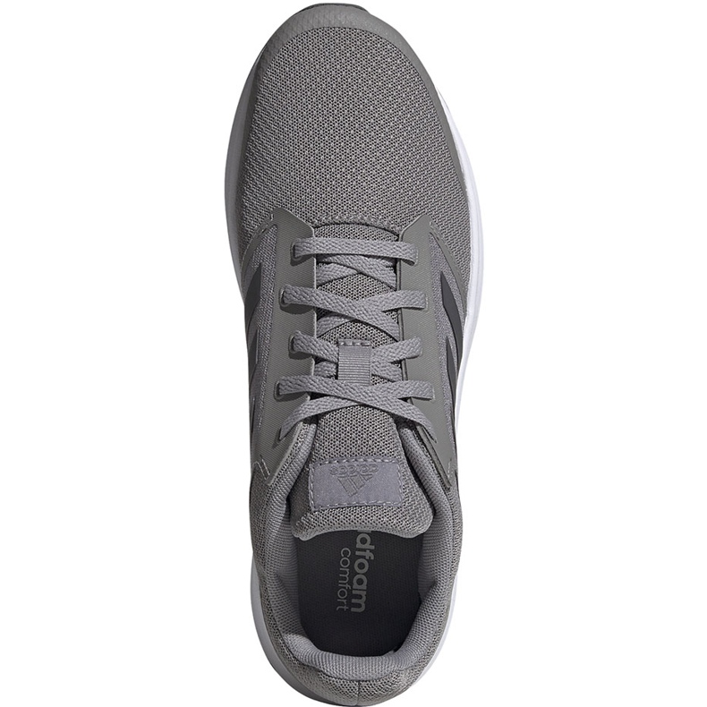 Tênis de corrida masculino cinza adidas Galaxy 5 FW5714 1