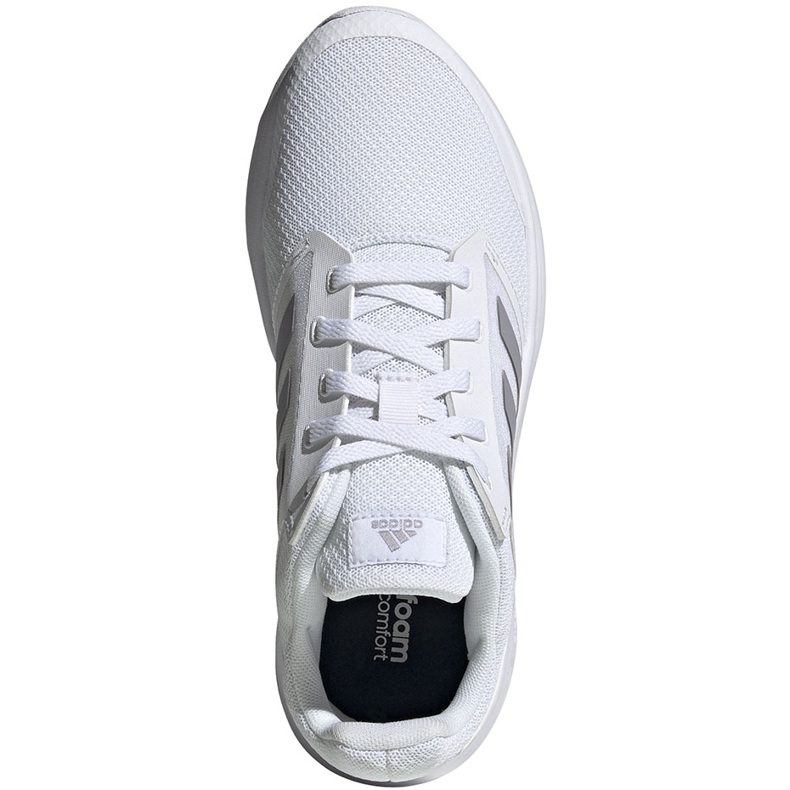 Tênis de corrida feminino adidas Galaxy 5 branco FW6126 1