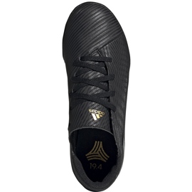 Chuteiras Adidas Nemeziz 19.4 Tf Jr pretas EG3313 para crianças preto preto 1