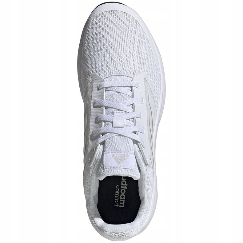 Tênis de corrida masculino branco Adidas Galaxy 5 FW5716 1