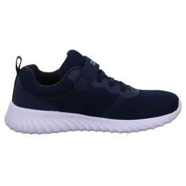 Sapatos infantis Kappa Ces K azul marinho e branco 260798K 6710 azul-marinho 1