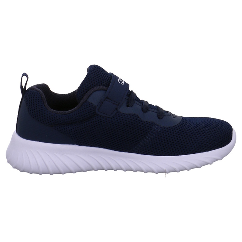 Sapatos infantis Kappa Ces K azul marinho e branco 260798K 6710 azul-marinho 1