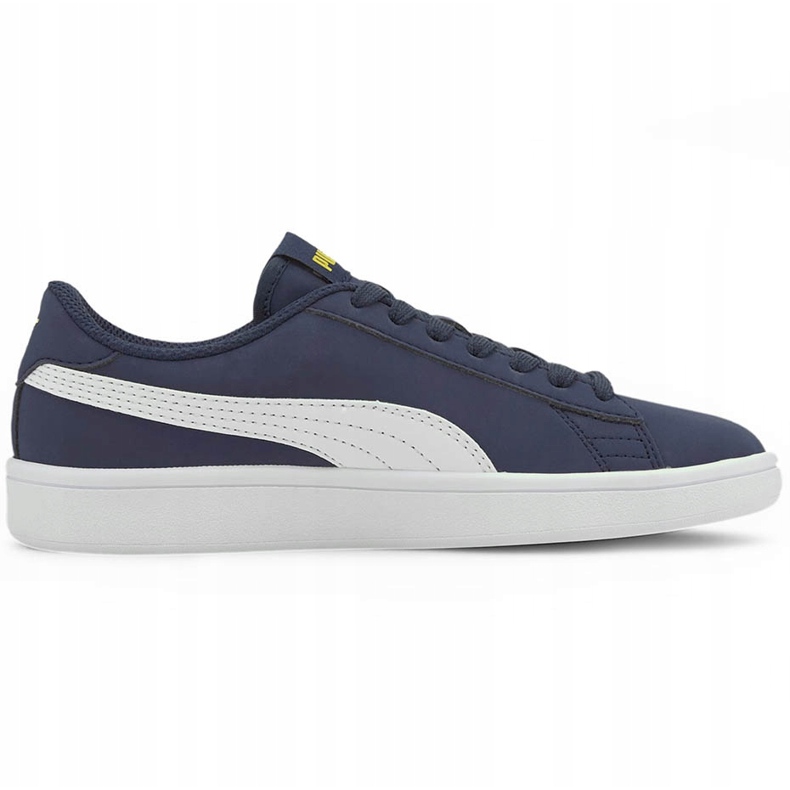 Puma Smash v2 Buck azul marinho 365182 22 calçados infantis 1