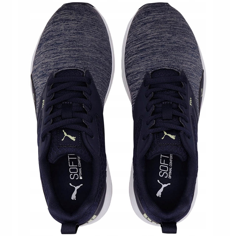 Calçados infantis Puma Nrgy Comet azul marinho 190675 17 azul-marinho cinza 2