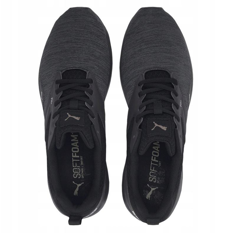 Sapatos masculinos Puma Nrgy Comet preto-cinza 190556 38 1