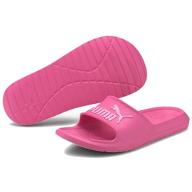 Chinelos femininos Puma Divecat v2 Puma rosa 369400 16 1
