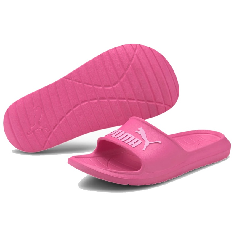 Chinelos femininos Puma Divecat v2 Puma rosa 369400 16 1