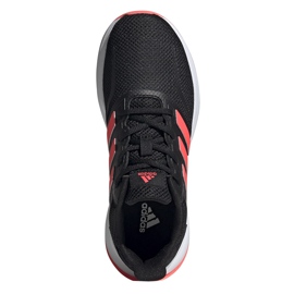 Sapatos infantis Adidas Runfalcon K preto-coral FV9441 1