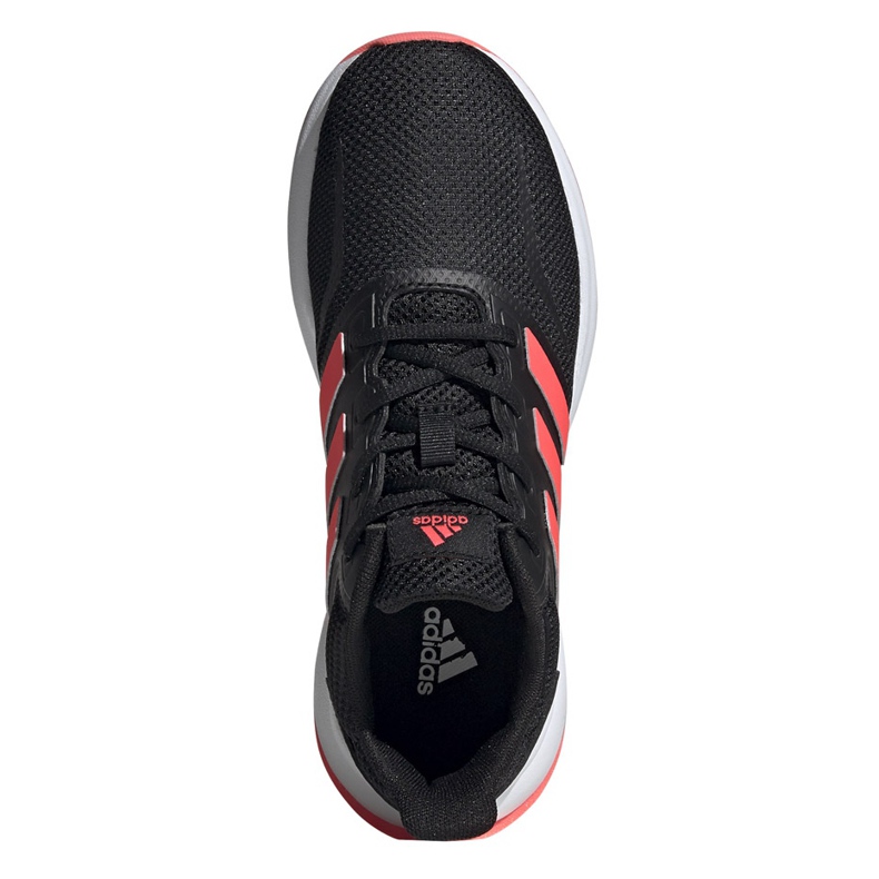 Sapatos infantis Adidas Runfalcon K preto-coral FV9441 1