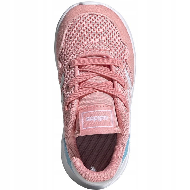 Calçados infantis Adidas Archivo K rosa EG3980 branco azul 1