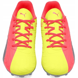 Puma One 20.4 Osg Fg Ag 105973 01 chuteiras para crianças amarelo 2