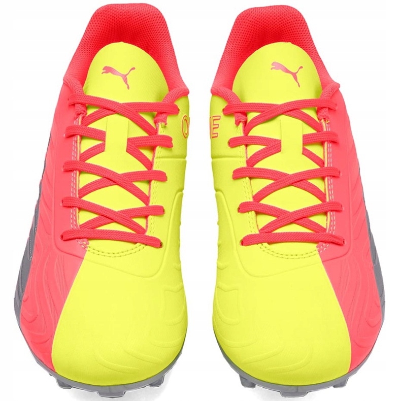 Puma One 20.4 Osg Fg Ag 105973 01 chuteiras para crianças amarelo 2