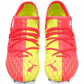 Puma Future 5.3 Netfit Osg Fg Ag 105947 01 chuteiras para crianças amarelo 2