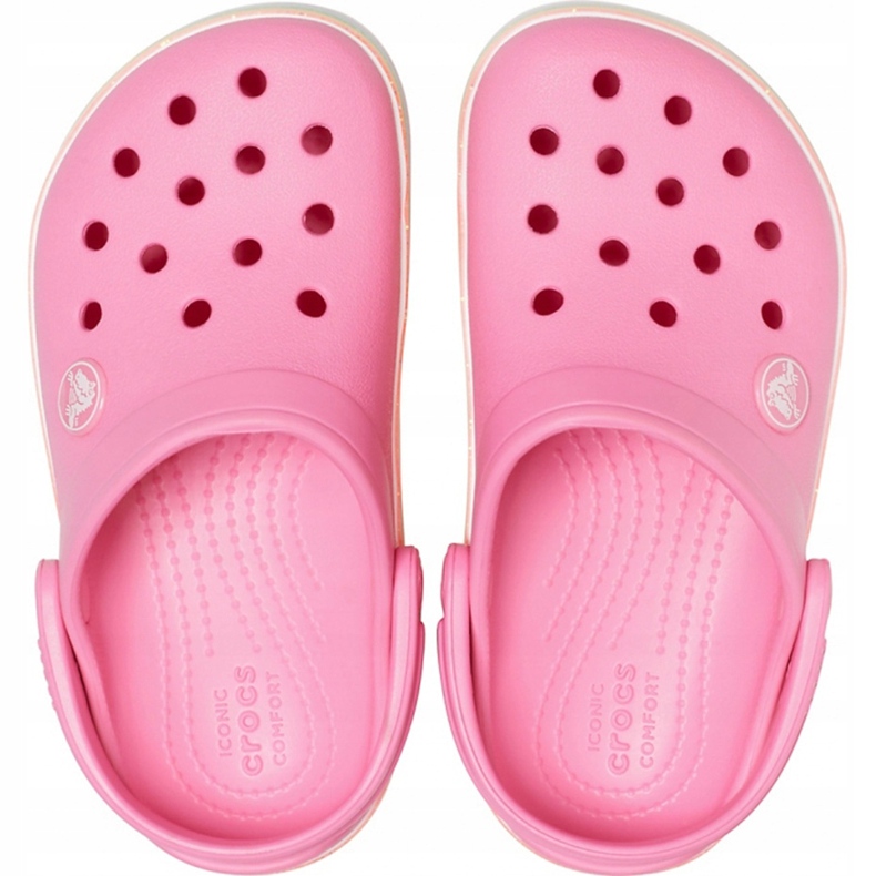 Crocs para crianças Crocband Rainbow Glitter Clg K rosa 206 151 669 1