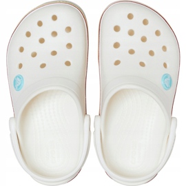 Crocs para crianças Crocband Rainbow Glitter Clg K branco 206151 100 1