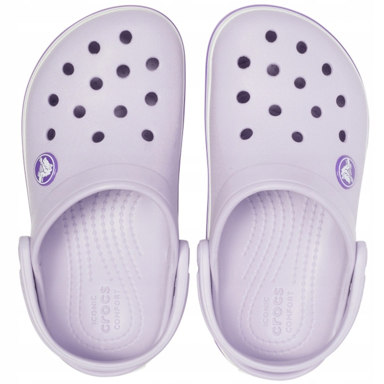 Crocs para crianças Crocband Clog K roxo 204537 5P8 tolet 1