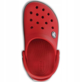 Crocs para crianças Crocband Clog K vermelho-cinza 204537 6IB 1