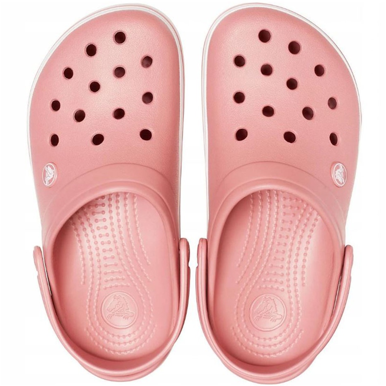 Crocs Crocband rosa sujo 11016 6PH branco 1