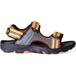 Sandálias para menino 4F multicolor HJL20 JSAM003 90S cinza 1