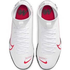 Chuteira Nike Mercurial Superfly 7 Academy Tf Jr AT8143 160 multicolorido branco 1