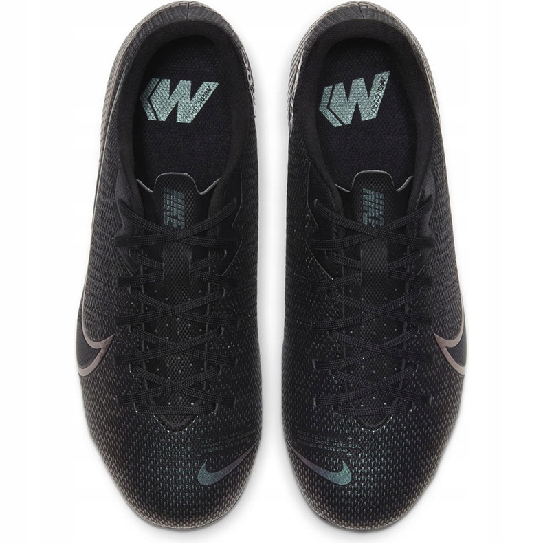 Chuteiras Nike Mercurial Vapor 13 Academy FG / MG Junior AT8123 010 preto / cinza / prata preto 1