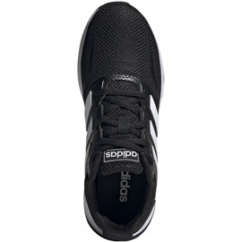 Sapatos infantis Adidas Runfalcon K preto e branco EG2545 1