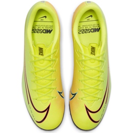 Chuteira Nike Mercurial Vapor 13 Academy Mds Tf CJ1306 703 multicolorido amarelo 1