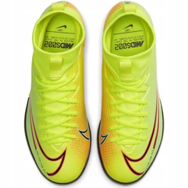 Chuteira Nike Mercurial Superfly 7 Academy Mds Ic Junior BQ5529 703 multicolorido amarelo 1