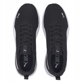 Sapatos masculinos Puma Anzarun Lite preto e branco 371128 02 1
