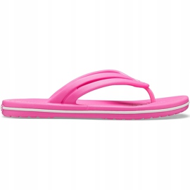 Chinelos femininos Crocs Crocband Flip W rosa 206100 6QQ 2
