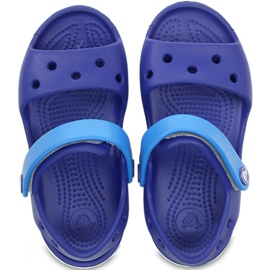 Sandálias Crocs para crianças Sandália Crocband Kids azul 12856 4BX 1