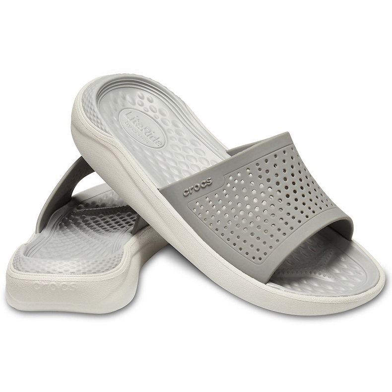 Crocs Literide Slide cinza 205 183 06J 1