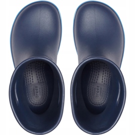 Botas de chuva Crocs para crianças Bota de chuva Crocband Kids azul marinho 205827 4KB azul-marinho 1