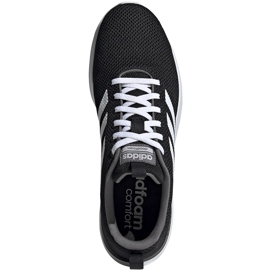 Sapatos masculinos Adidas Lite Racer Cln preto e branco EE8138 1