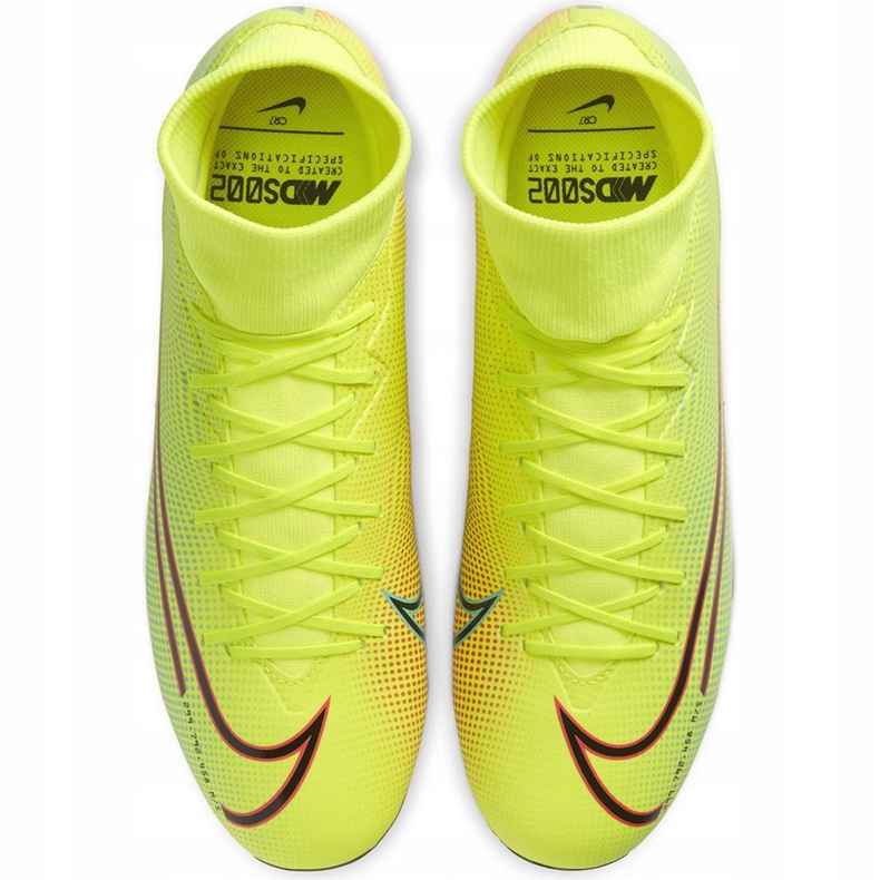 Chuteira Nike Mercurial Superfly 7 Academy Mds FG / MG BQ5427 703 amarelo amarelo 1