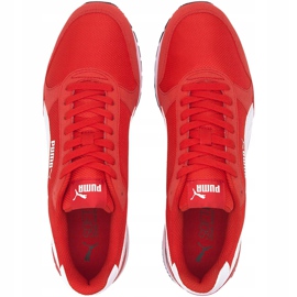 Calçados masculinos Puma St Runner v2 Malha vermelha 366811 09 vermelho 1
