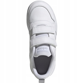 Calçado infantil branco Adidas Tensaur C EG4089 1