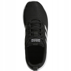 Sapatos infantis Adidas Lite Racer Cln K preto e branco BB7051 1