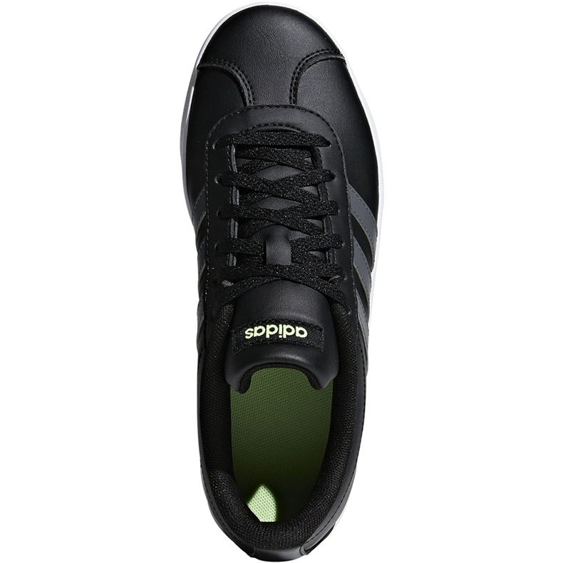 Sapatos infantis adidas Vl Court 2.0 K preto F36381 1