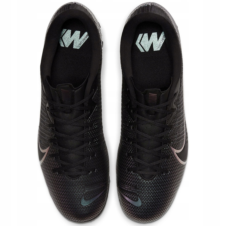 Chuteiras Nike Mercurial Vapor 13 Academy Tf AT7996 010 preto preto 1 Chuteiras Nike Mercurial Vapor 13 Academy Tf AT7996 010 preto preto 1