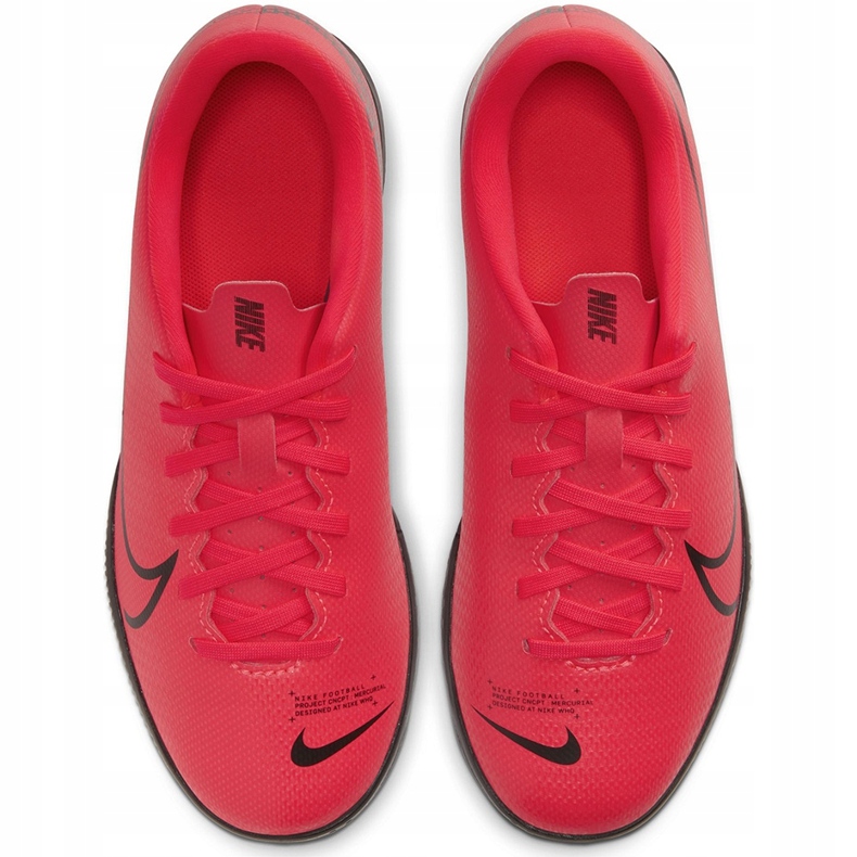 Chuteiras Nike Mercurial Vapor 13 Club Ic Junior AT8169 606 vermelho vermelho 1